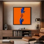 Unfated Attraction display canvas wall art - wall decor with comtemporary art - room art