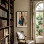 Between Pages Product Image - Canvas Painting for Modern Homes - Figurative art for home decor