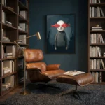 Blind Perspective tryon wall art - wall decor with surreal art - figurative painting