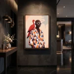 Silent Companion - Premium Canvas Wall Art