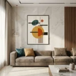 Cadence Product Image - Geometric Abstract wall art for home decor