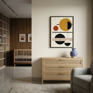 Solenne Featured Image - Geometric Abstract canvas wall art
