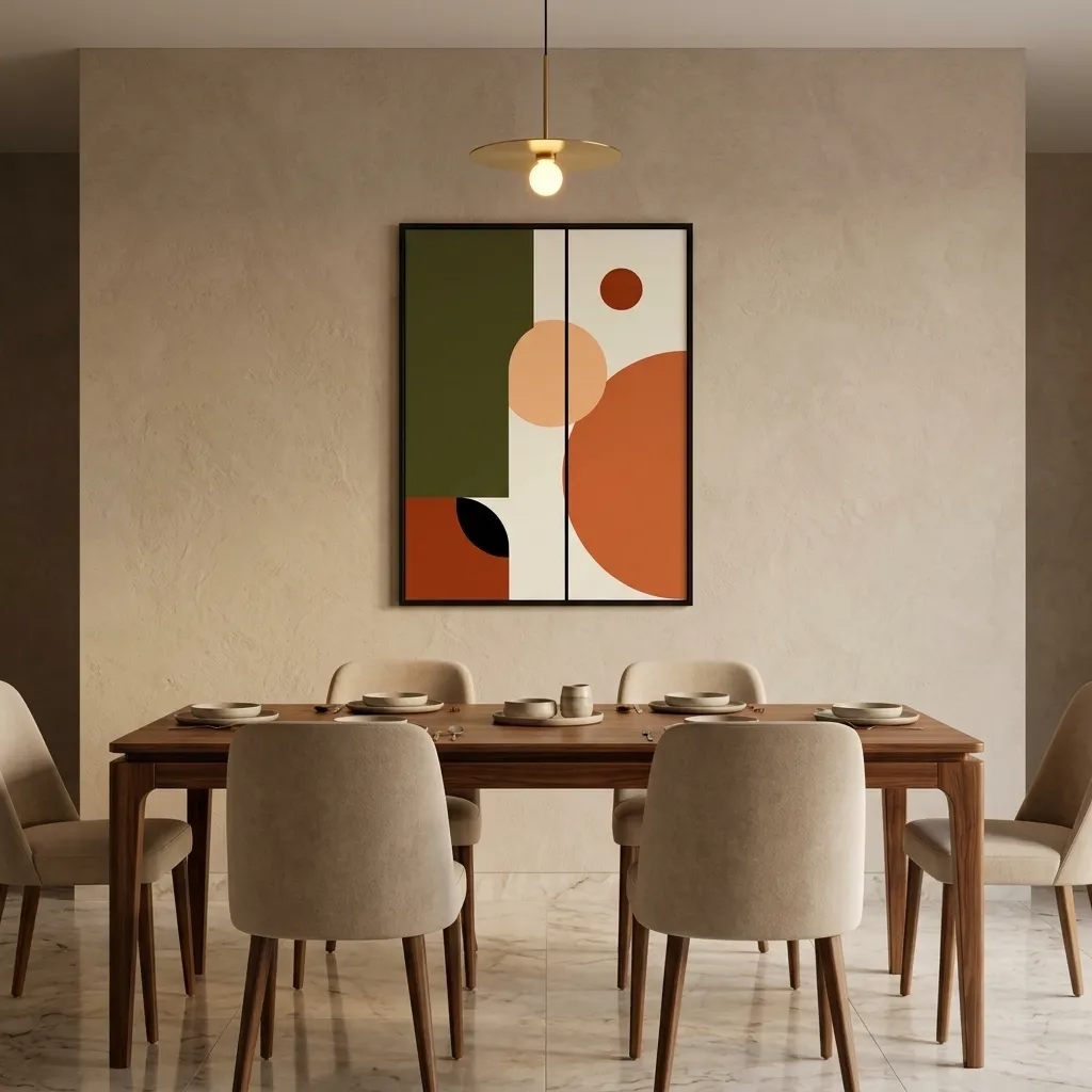 The Composition Featured Image - Geometric Abstract canvas wall art