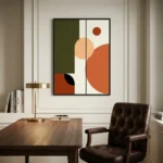 The Composition Product Image - Abstract canvas wall art